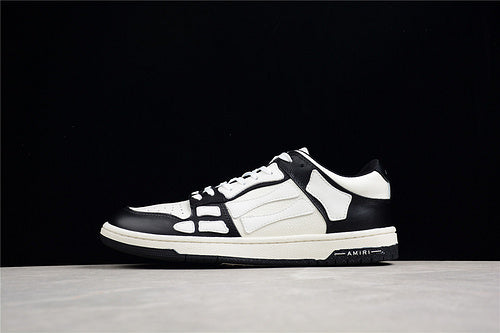 Amiri Skel Top Low - Black/White