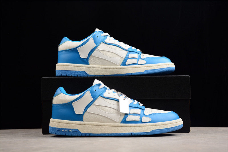 Amiri Skel Top Low - Blue/White