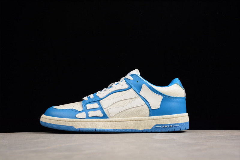 Amiri Skel Top Low - Blue/White