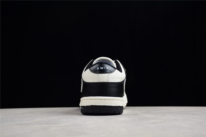 Amiri Skel Top Low - Black/White