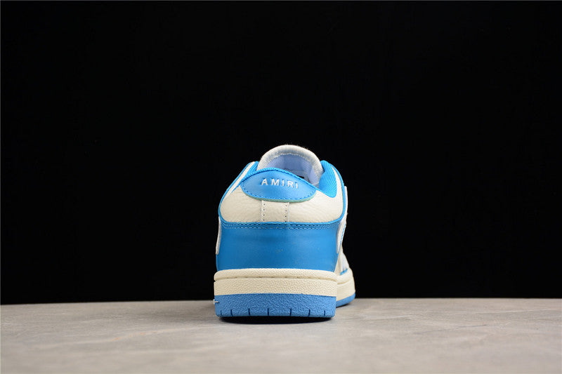 Amiri Skel Top Low - Blue/White