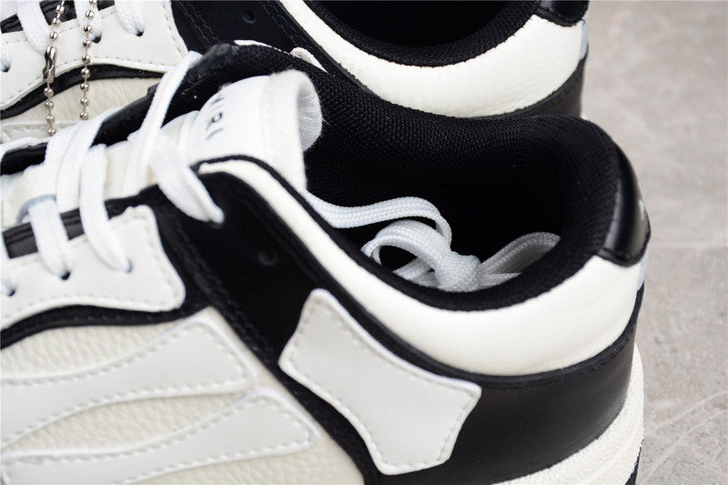 Amiri Skel Top Low - Black/White