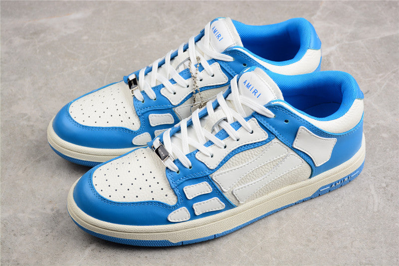 Amiri Skel Top Low - Blue/White