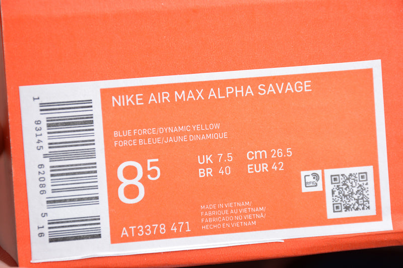 Air Max Alpha Savage - Blue Force Black