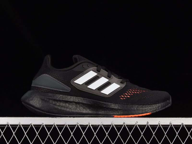 adidasMens Pureboost 22 - Black/orange