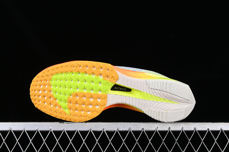 NikeMens ZoomX Vaporfly 3 - Total Orange/Cobalt Bliss