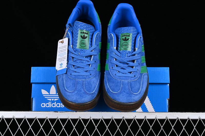 adidasMens originals Gazelle Indoor - Blue Green