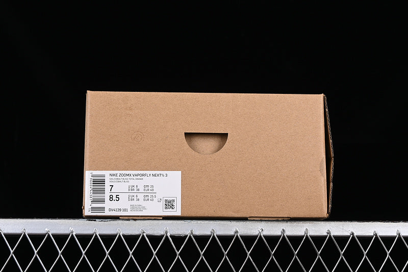 NikeMens ZoomX Vaporfly 3 - Total Orange/Cobalt Bliss