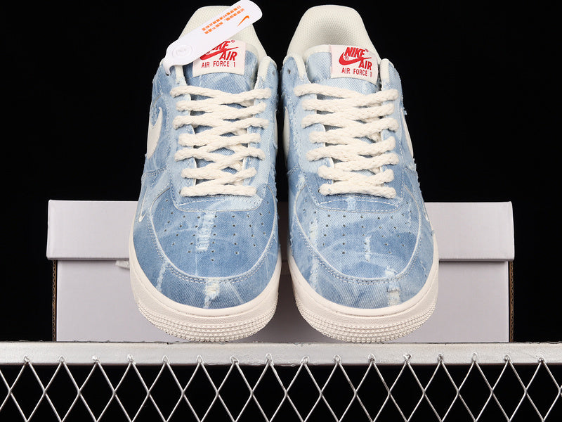 NikeMens Air Force 1 AF1 - Denim Blue