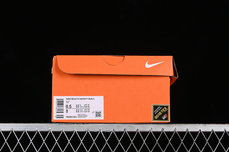 NikeUnisex Infinity Run 4 Gore-Tex ReactX  - Black