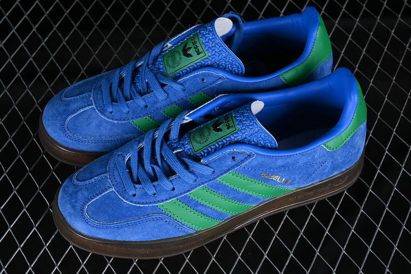 adidasMens originals Gazelle Indoor - Blue Green