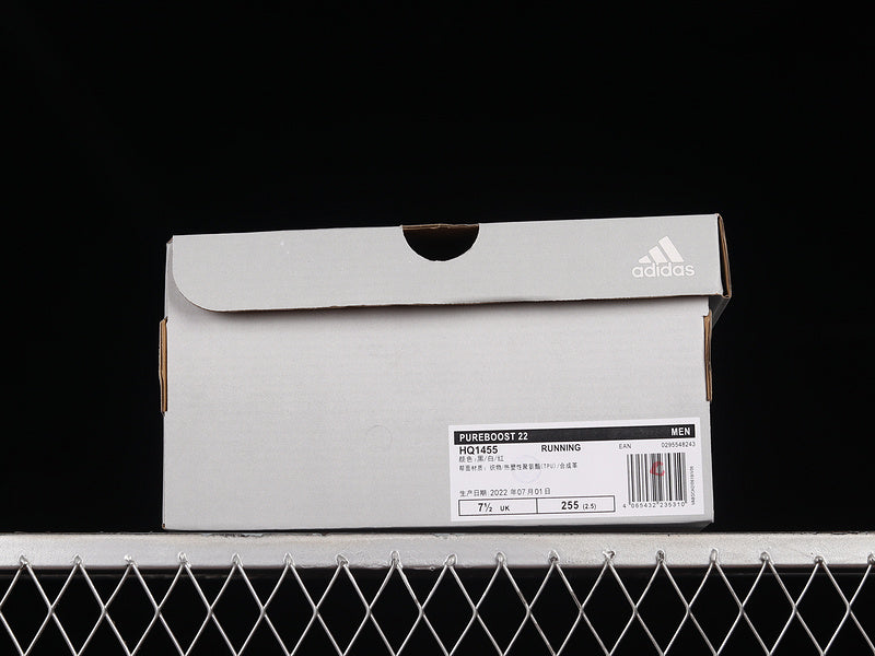 adidasMens Pureboost 22 - Black/orange