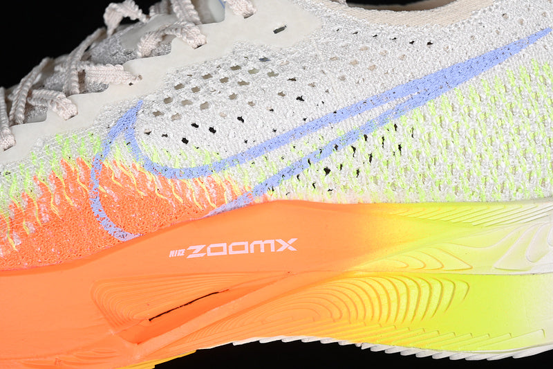 NikeMens ZoomX Vaporfly 3 - Total Orange/Cobalt Bliss