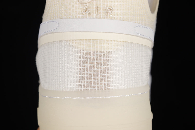 NikeUnisex Air force 1 AF1 React Double Swoosh - White
