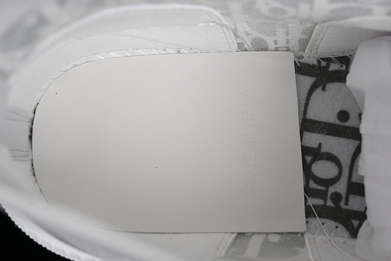 DiorUnisex B23 High Oblique Canvas - White Calfskin