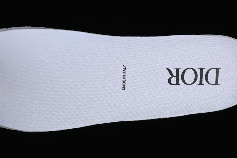 DiorUnisex B23 High Oblique Canvas - White Calfskin