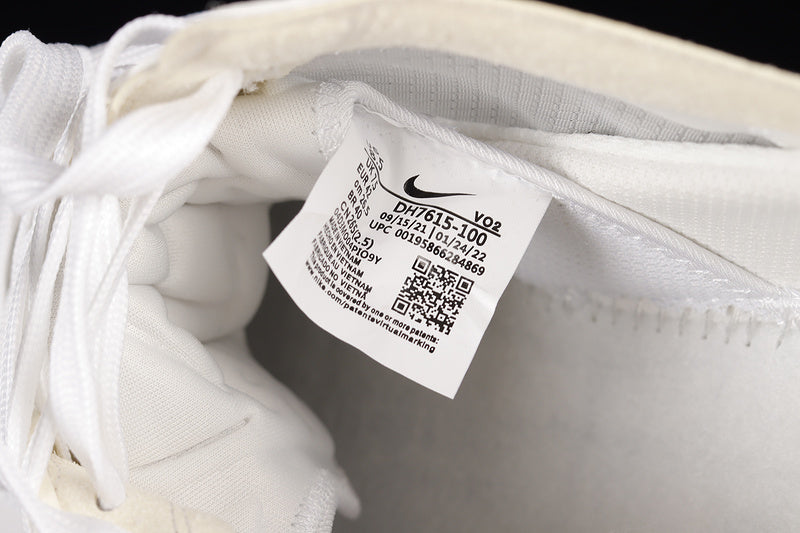 NikeUnisex Air force 1 AF1 React Double Swoosh - White
