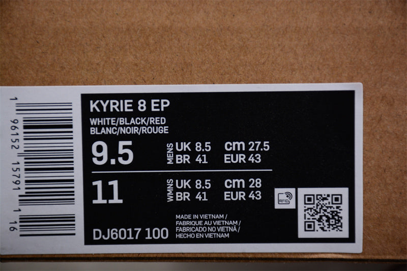 NikeMens Kyrie 8 - White University