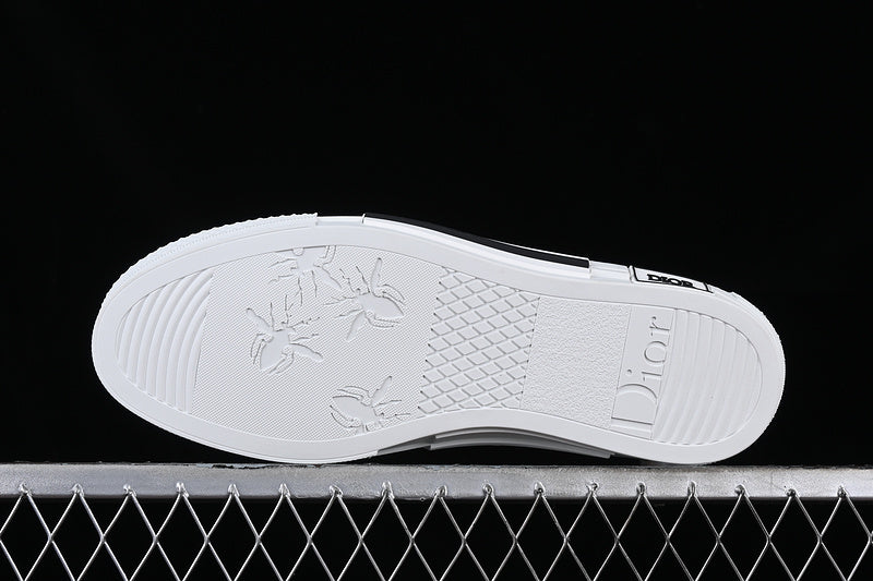 DiorUnisex B23 High Oblique Canvas - White Calfskin