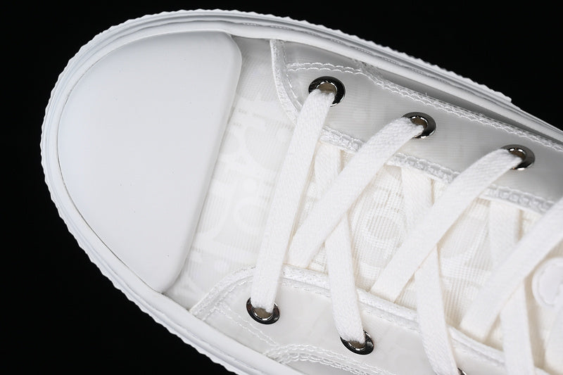 DiorUnisex B23 High Oblique Canvas - White Calfskin