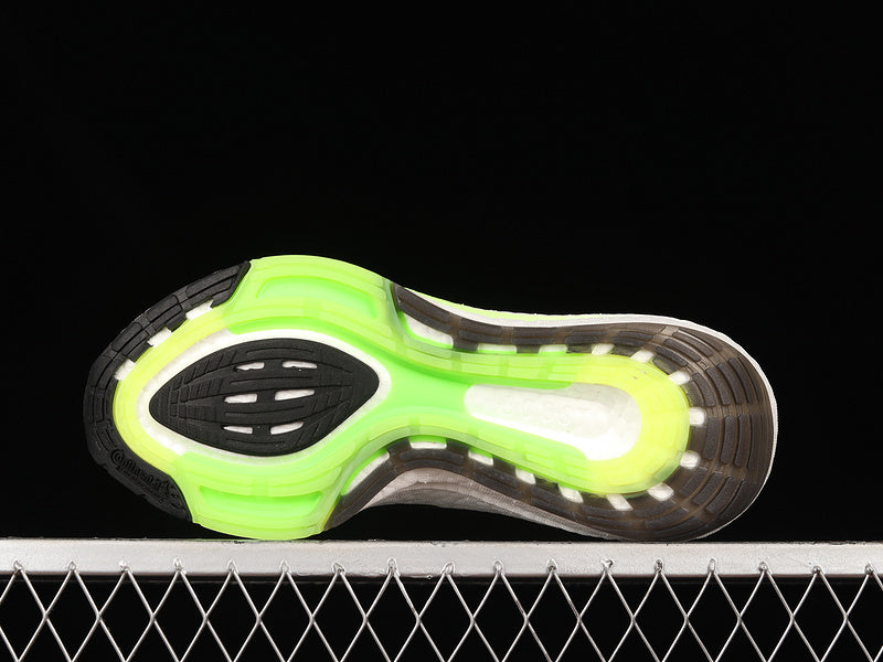 adidasMens Ultra Boost 22 - Black Solar Green