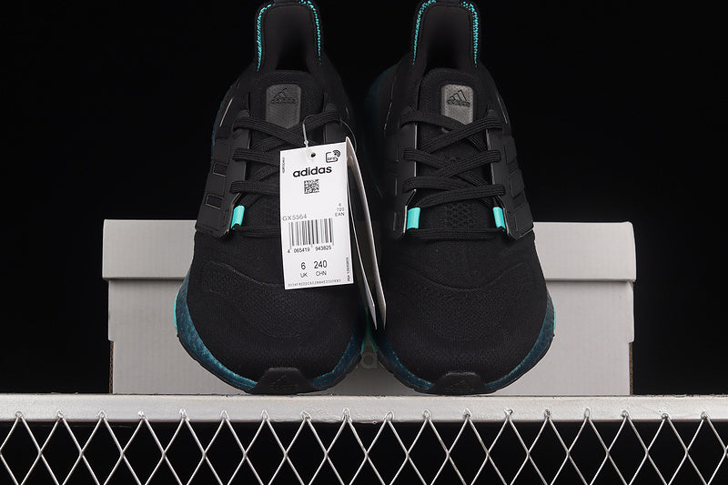 adidasMens Ultraboost 22 - Black Mint