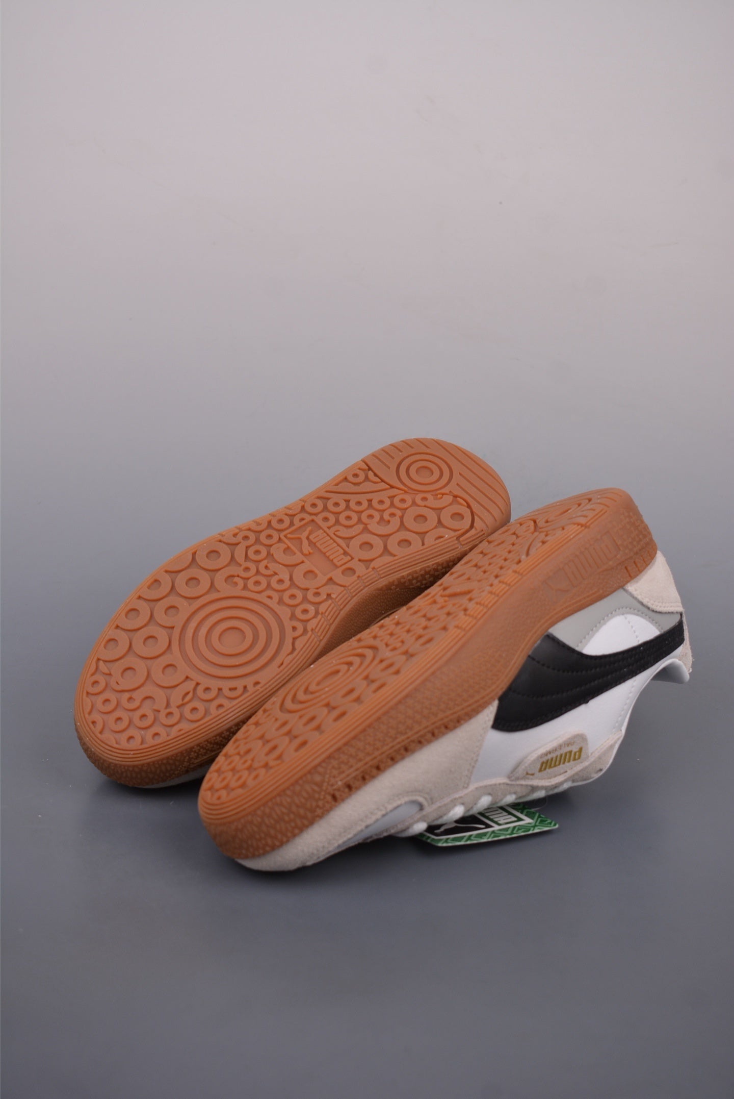 PumaUnisex Palermo Leather - "White Black Gum"