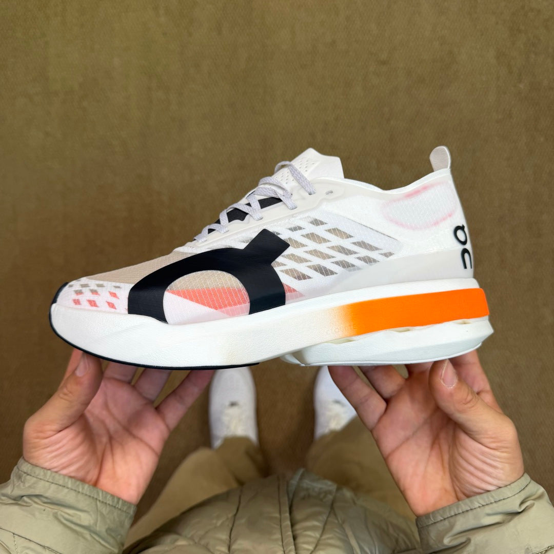 OnRunning Cloudboom Strike - "White/Orange"