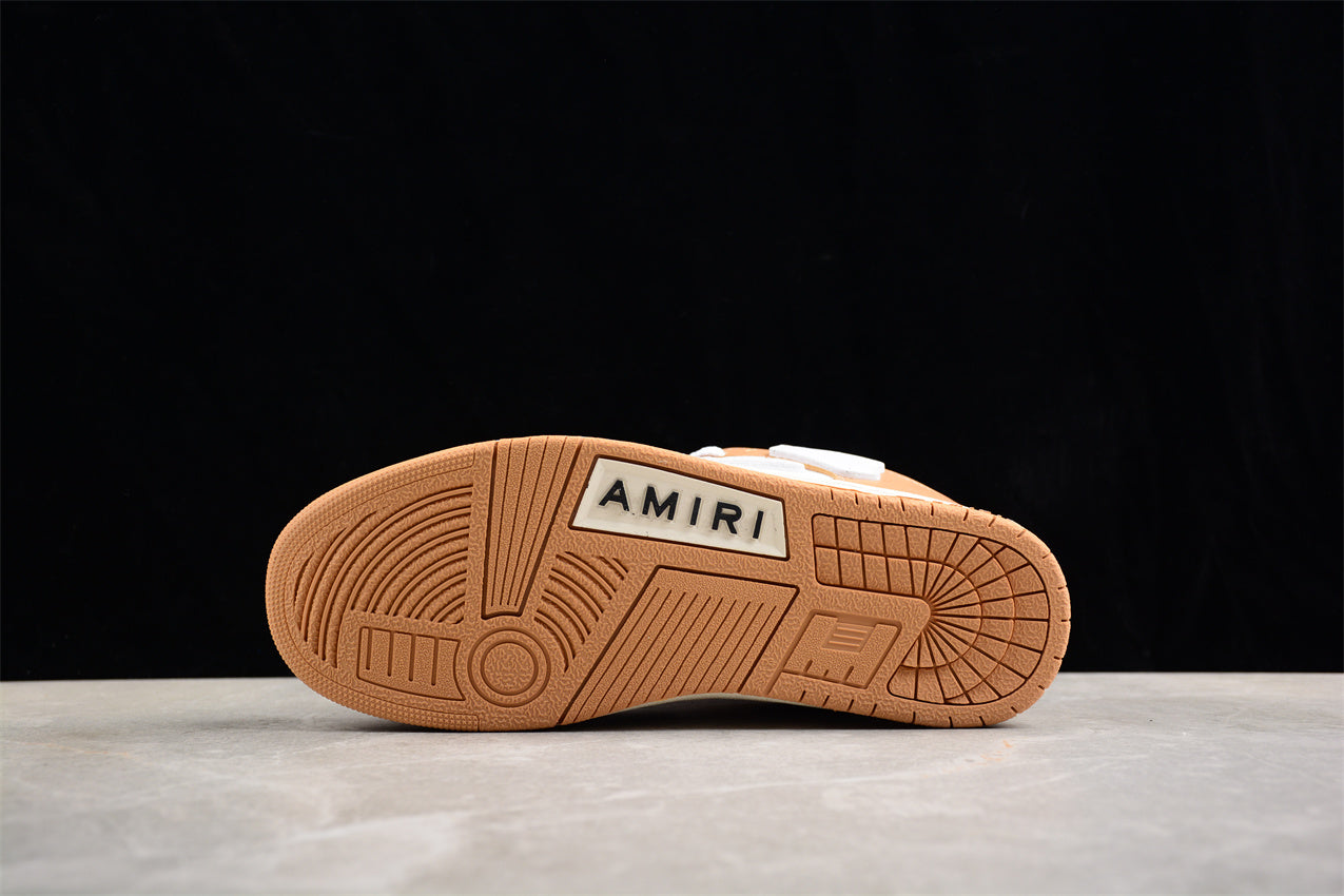 AmiriMens Skeleton Low - Gold/White