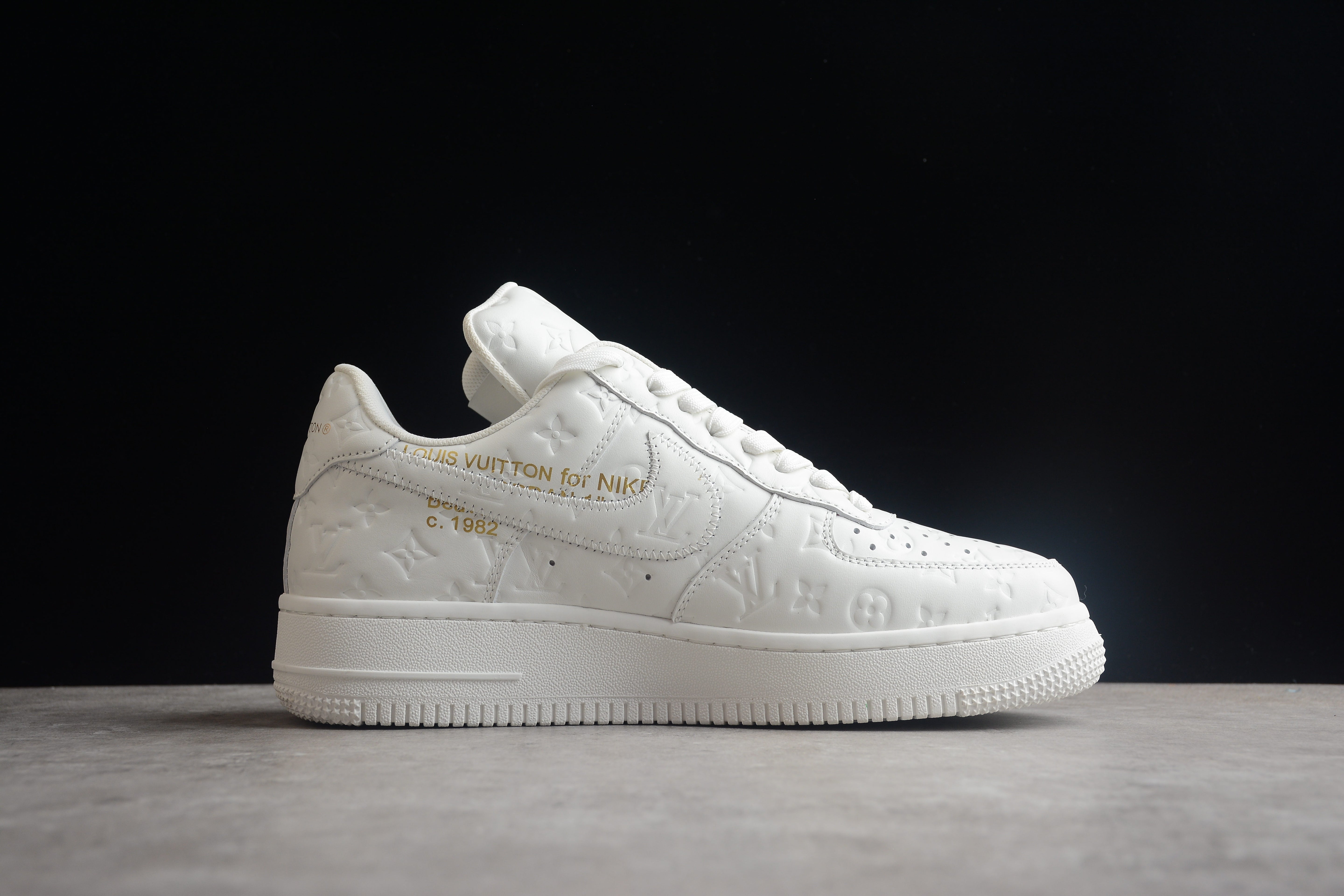 NikeMens Air Force 1 AF1 x Louis vuitton - White