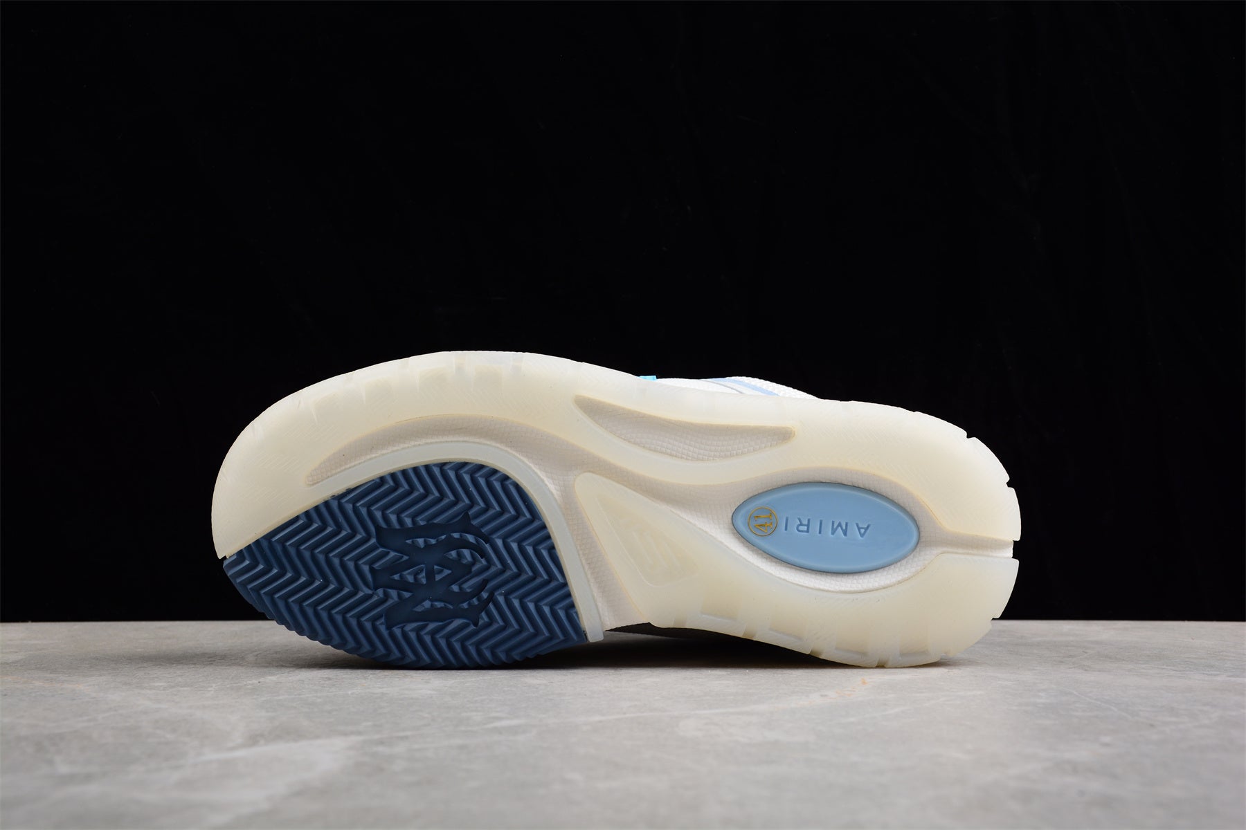 AMIRI MA-1 - White/Light Blue