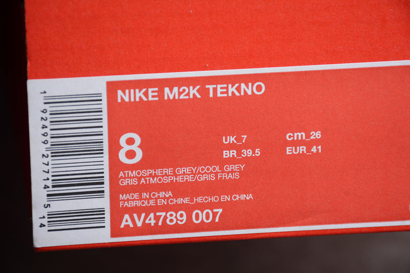 NikeMens M2k Tekno Atmosphere - Cool Grey