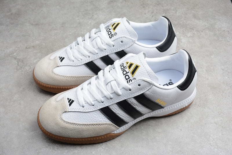 adidasMens Samba Millennium - White/Black Gum