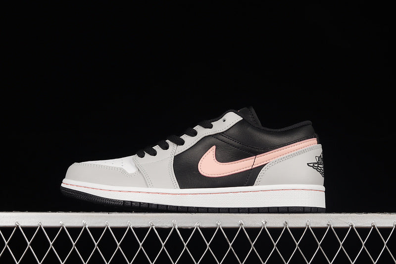 Air Jordan 1 AJ1 Low - Black/Grey/Pink