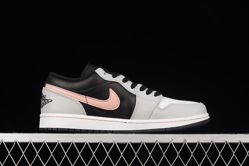 Air Jordan 1 AJ1 Low - Black/Grey/Pink