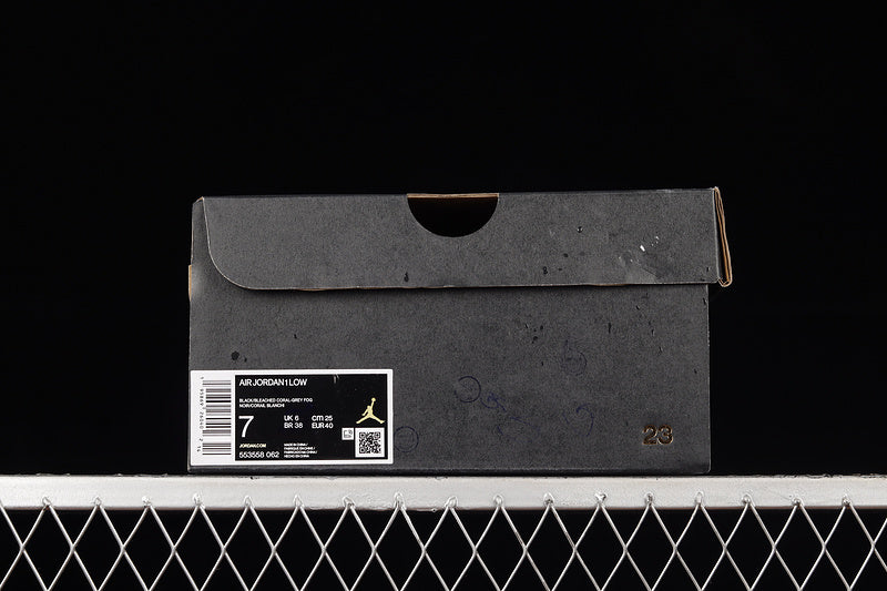 Air Jordan 1 AJ1 Low - Black/Grey/Pink