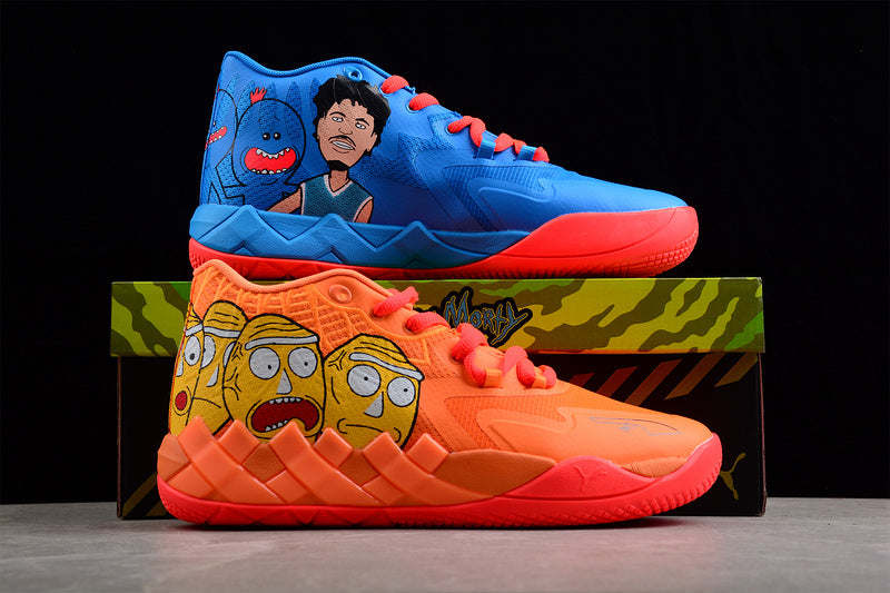 PumaMens Melo 1 Simpsons - Rick Morty