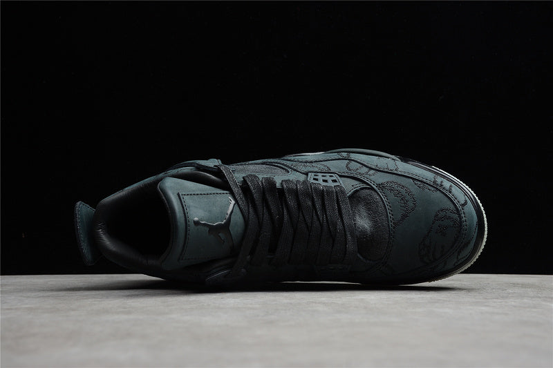 KAWS x Air Jordan 4 AJ4 Retro - Black