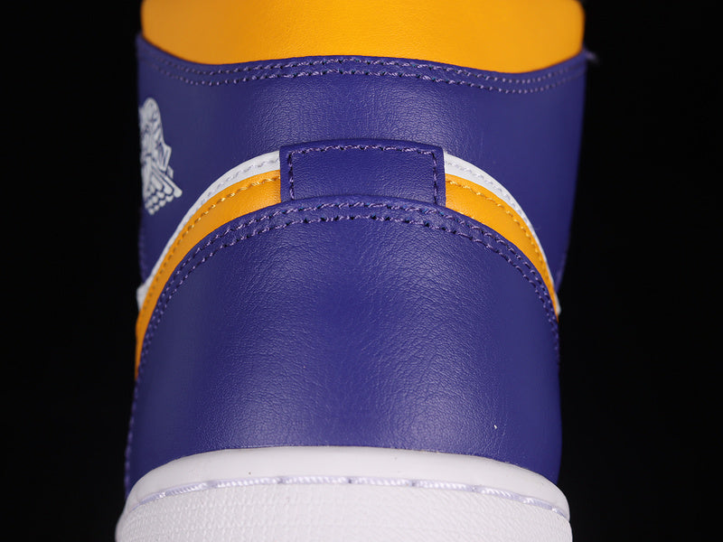 Air Jordan 1 AJ1 Mid - Lakers