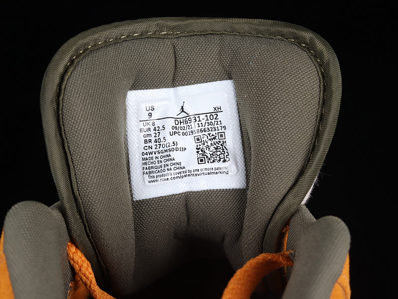 Air Jordan 1 AJ1 Low - Light Curry