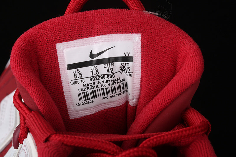 NikeUnisex Supreme x Air More Uptempo - Red