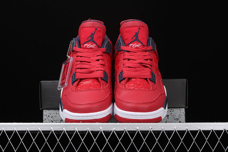 Air Jordan 4 AJ4 Retro - Fiba Gym Red