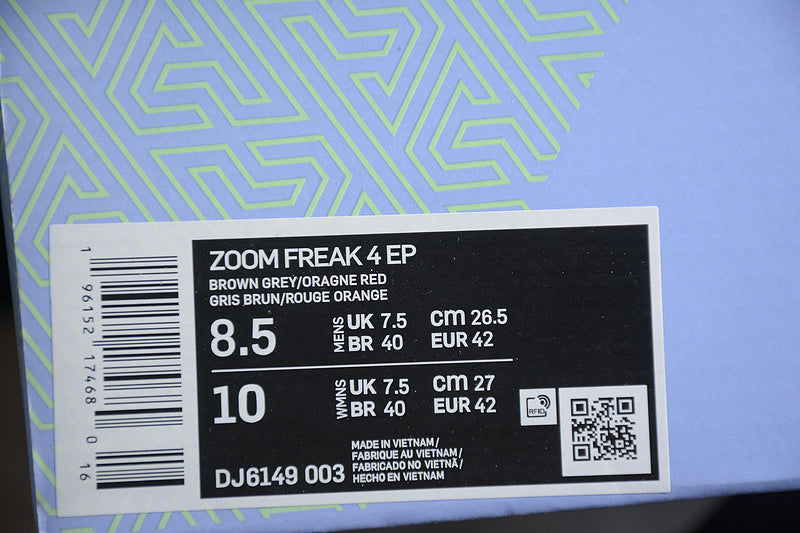 NikeUnisex Zoom Freak 4 - Letter Bros
