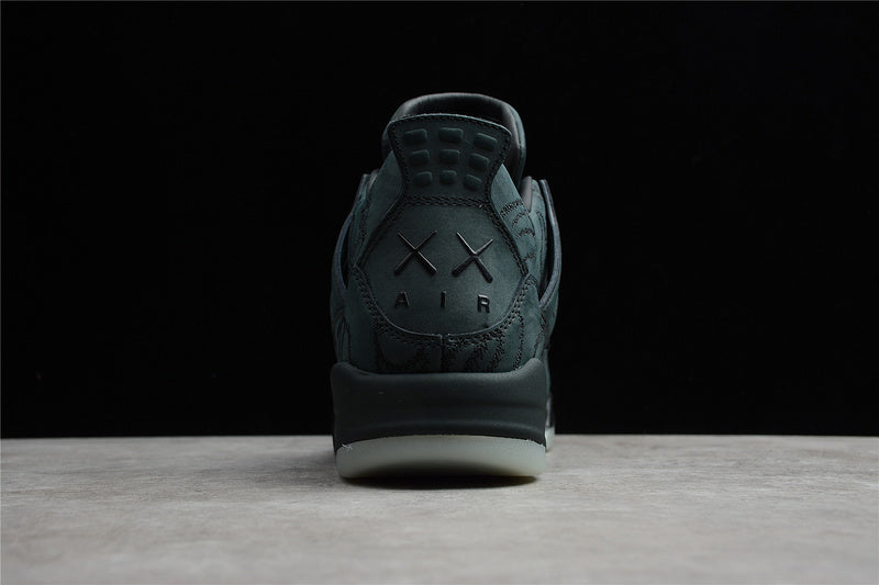 KAWS x Air Jordan 4 AJ4 Retro - Black