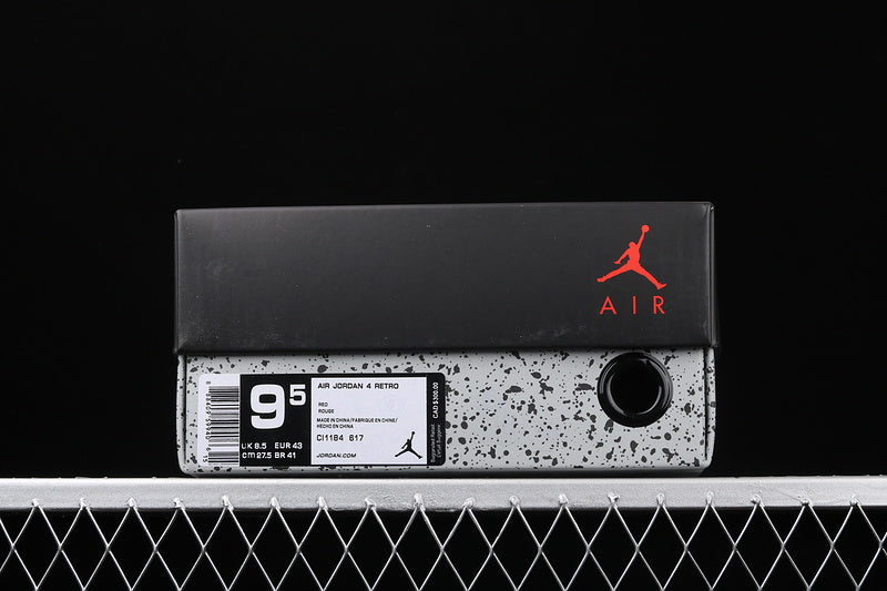 Air Jordan 4 AJ4 Retro - Fiba Gym Red