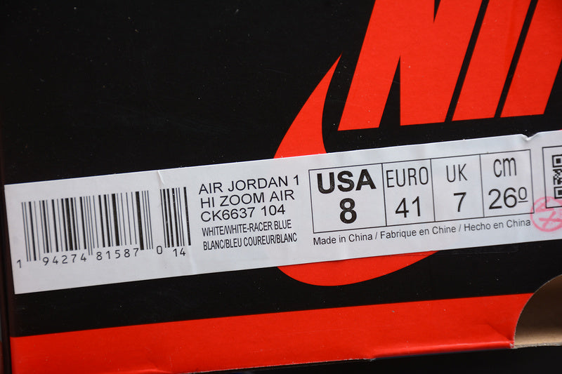 WMNS Air Jordan 1 AJ1 High Zoom - Racer Blue