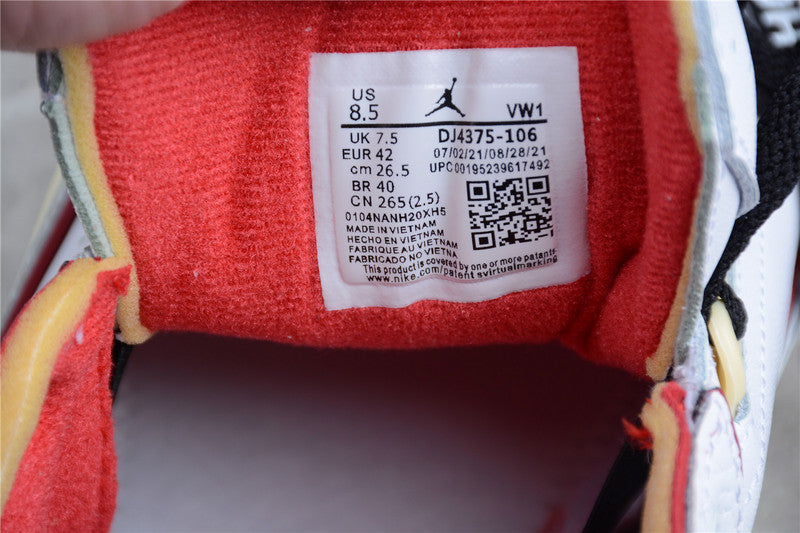 Air Jordan 2 AJ2 Low x Off-White - White/Red