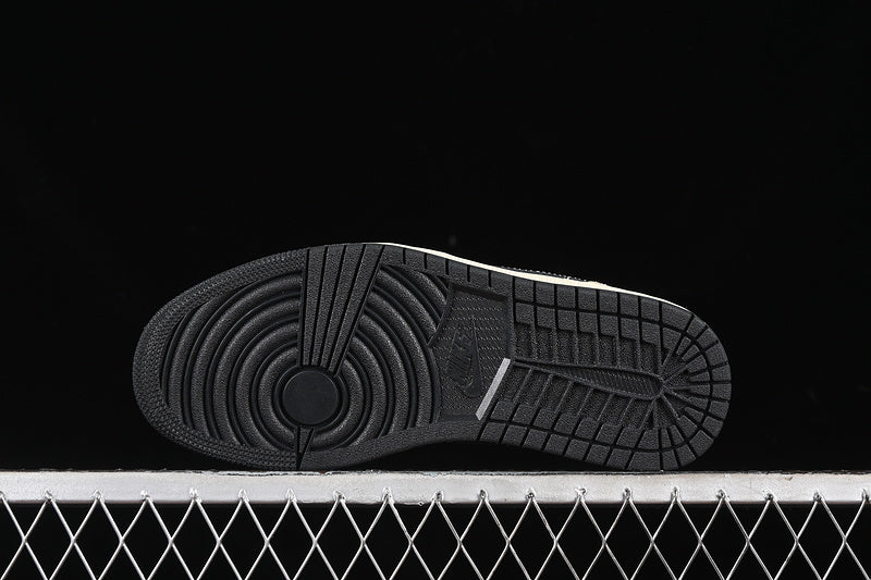Air Jordan 1 AJ1 Low - Coconut Milk/Black Muslin
