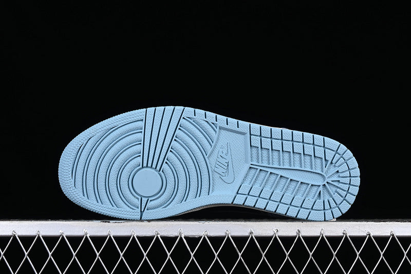 Air Jordan 1 AJ1 Low Snake Skin - Blue