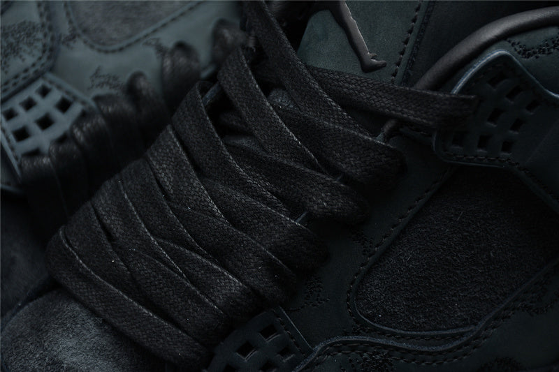 KAWS x Air Jordan 4 AJ4 Retro - Black